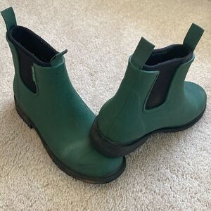 Bobbi Ankle Rain Boot in Teal